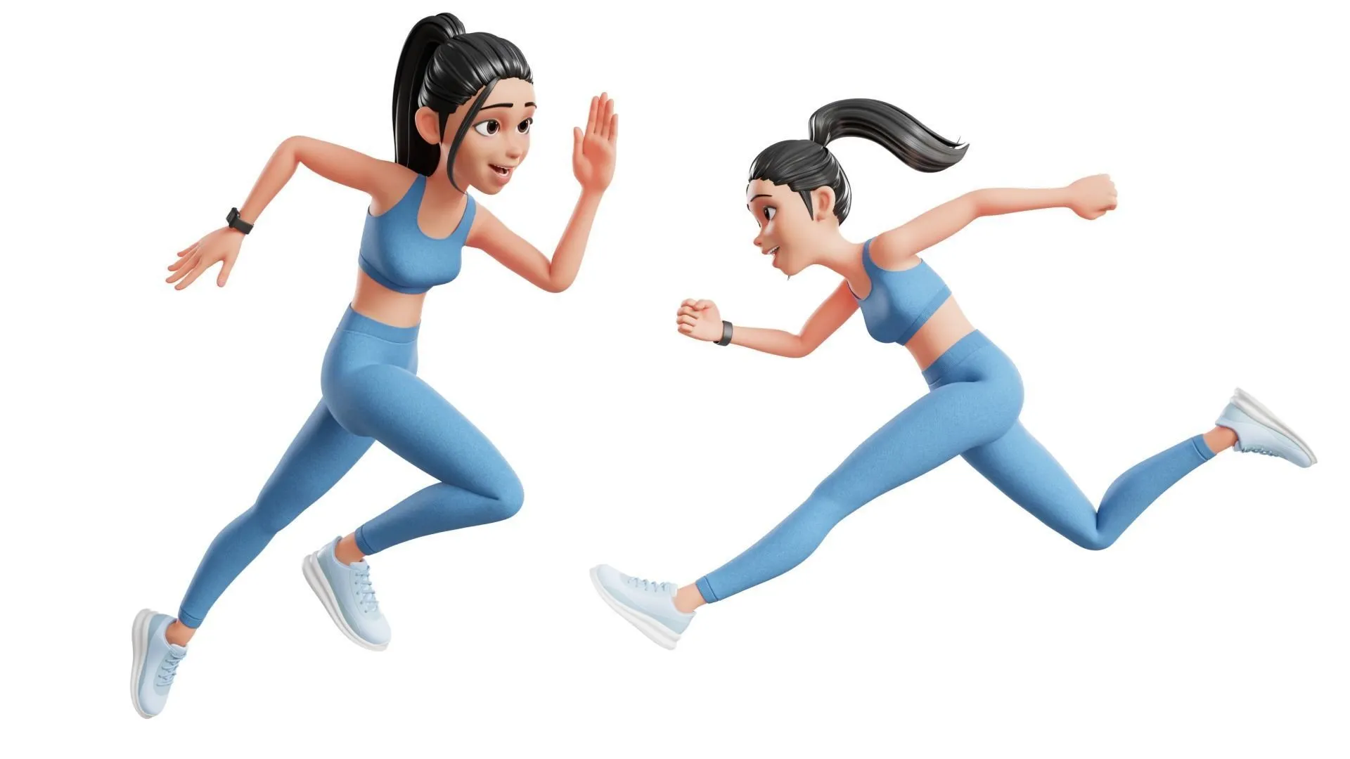 Sports Gym Fitness Woman close-up view